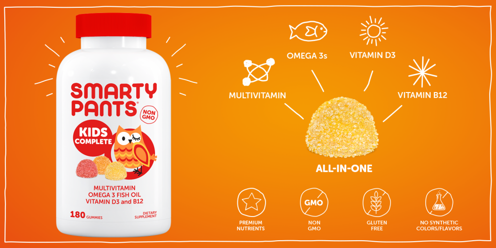 Smarty Pants Kids Daily Multivitamin